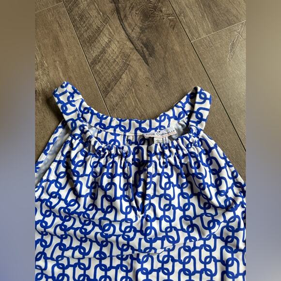 NWOT Jude Connally Lisa Halter Keyhole Dress Chain Design S - Picture 2 of 2